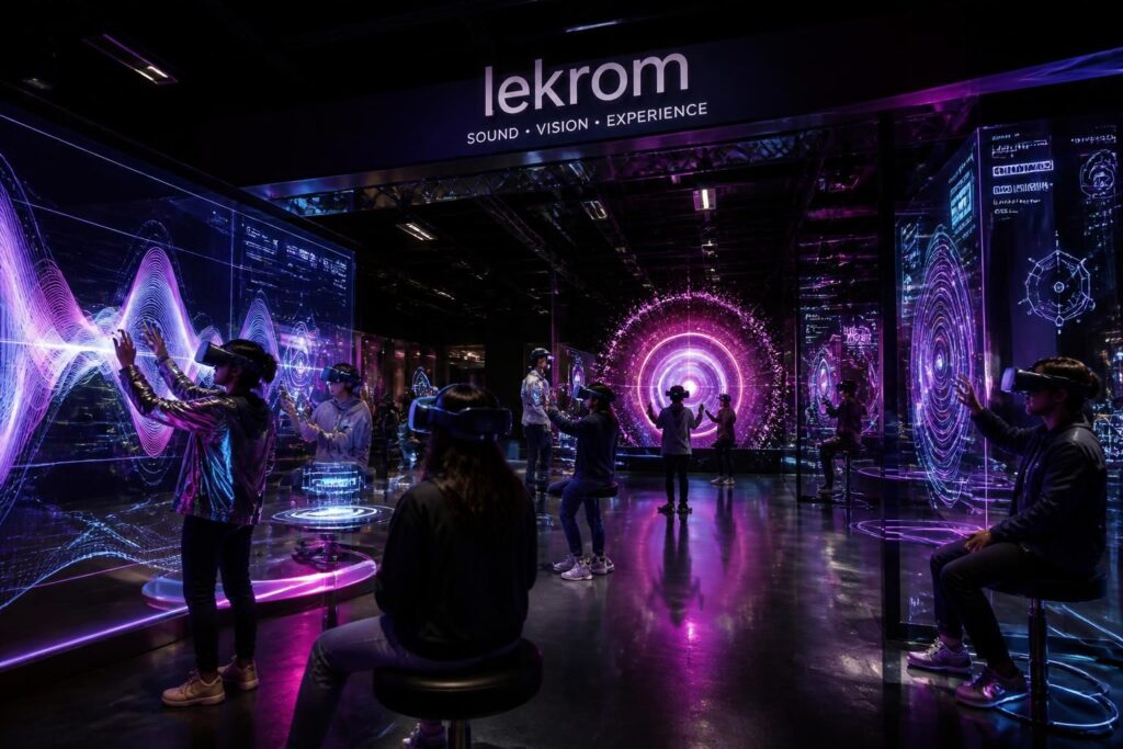 découvrez lekrom, une expérience audiovisuelle immersive unique qui vous transporte dans un univers sensoriel inédit. à ne pas manquer pour les amateurs d'innovation et de créativité.